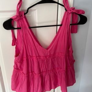 SHEIN pink tank size xs